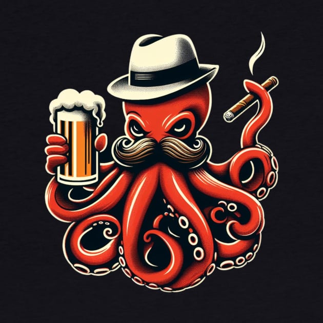 Prohibition Octopus by JohnTy